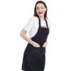 Hang Neck Apron Kitchen Chef 2 Pockets Waterproof Adjustable Waist Size Oil Protection Washable