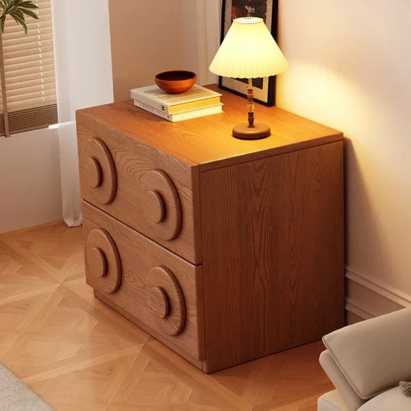 Vintage style TV cabinet  storage cabinet  bedroom storage cabinet  bedside drawer cabinet