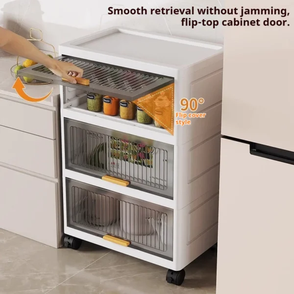 Durabox Cabinet Drawer Flip Top Storage Box Wardrobe For Clothes Home Organizer Kitchen Cabinet