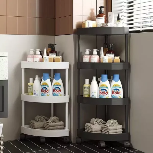 Bathroom Corner Storage Rack Bathroom Kitchen Multipurpose