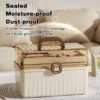 Portable Medicine Box Plastic First Aid Kit Transparent Storage Box Household Emergency Care Box